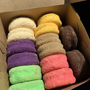 All of the flavors on the menu