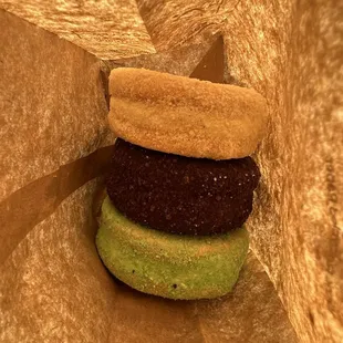 Original, ube, pandan