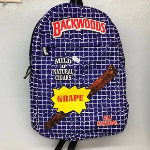 Grape flavored backpack!