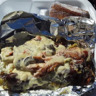 Smothered  Turkey wing