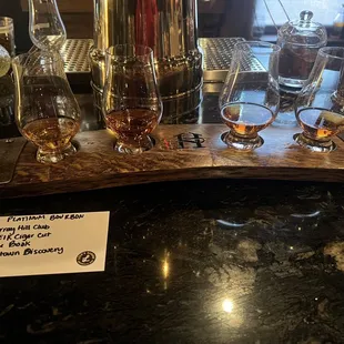 Platinum Bourbon Flight
