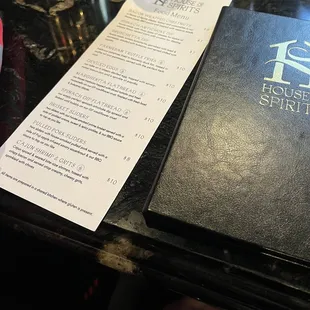 Food Menu- We had the brisket and pulled pork sliders and they were absolutely AMAZING!