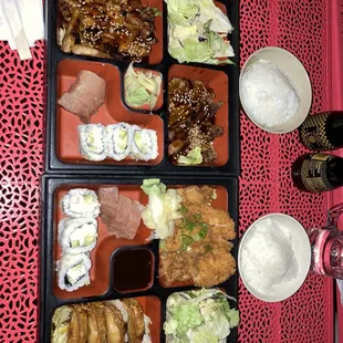 Bento box #1 &amp; #4