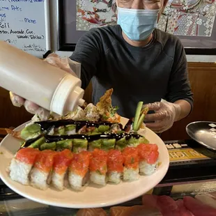 This Sushi Chef is A Master. Period--