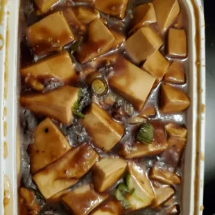 Mapo tofu