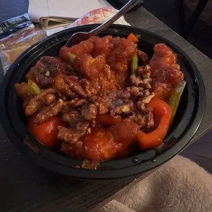&quot;Honey Walnut Chicken&quot; so they claim