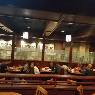No wait for our Sunday evening dinner