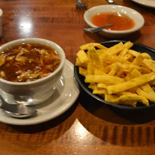 Hot and Sour Sour Soup that is anything but