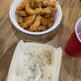 Photo doesn't do the chicken justice, there was sooo much chicken