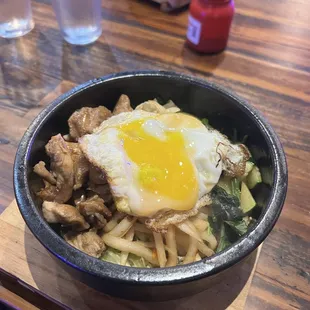 Chicken bibimbap