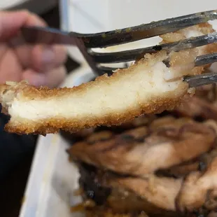 Far from fresh chicken katsu