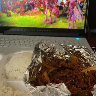Pork bulgogi, excellent.