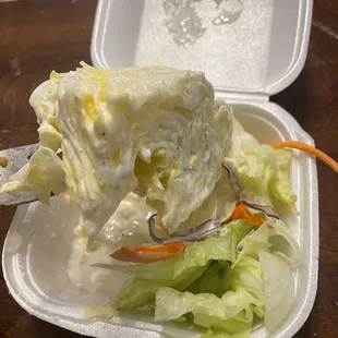 Head of lettuce