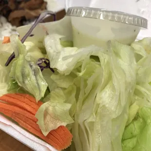 Salad with meal