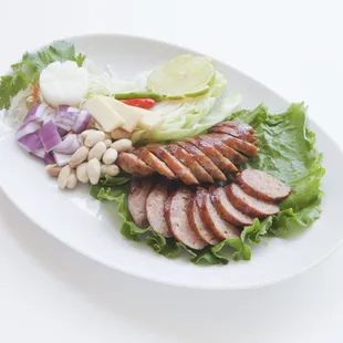 Sai oou - Traditional Thai sausage