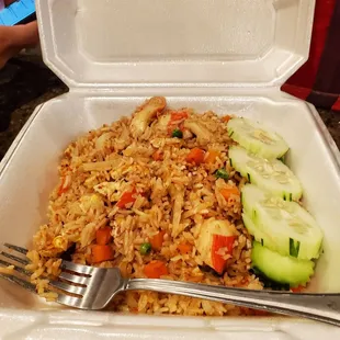 Crab fried rice
