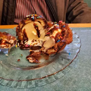 Fried ice cream