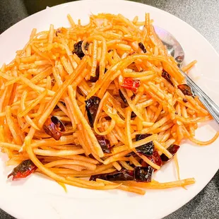 V08 Sour and Spicy Stir-fried Shredded Potato ()