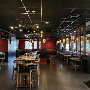 Inside of restaurant