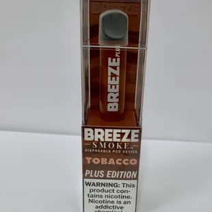 Breeze Tobacco Plus edition 800 puffs 

Come in today and get a great deal when you buy more than one!