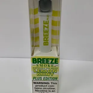 Lemon Mint 800 puffs flavor breeze 

Stop by today at the store and get a great deal!