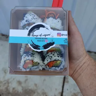 Sweet Potato Summer Roll to go