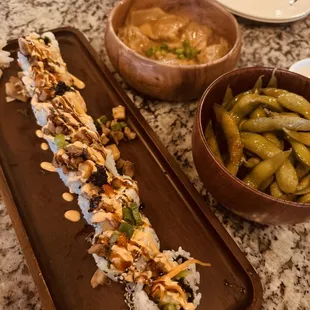 Spicy Tahini Dumplings