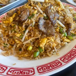 Beef Fried Rice extra onions