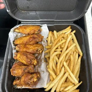 Honey Old Bay Wings!