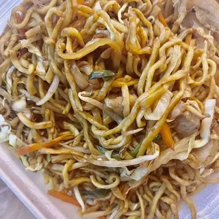 Pork with Vegetable Chow Mein