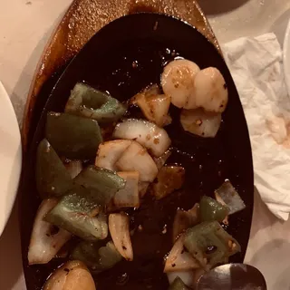 Sauteed Scallop with Black Bean Sauce