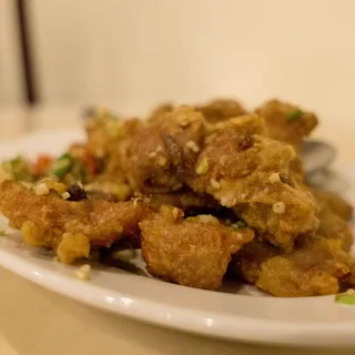 Deep Fried Pork Chop in Spicy Salt