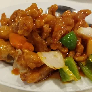 Sweet and Sour Pork with Pineapple
