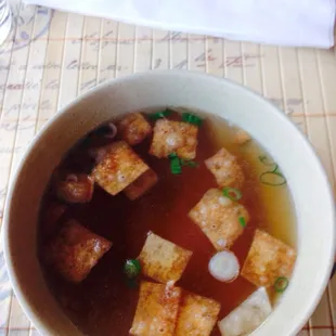 Soup that comes with entree