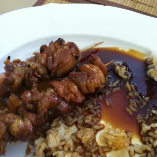 chicken wings and fried chicken, food