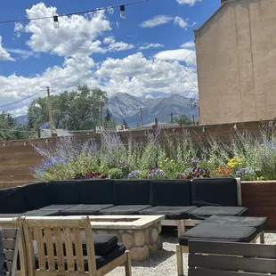Outdoor seating