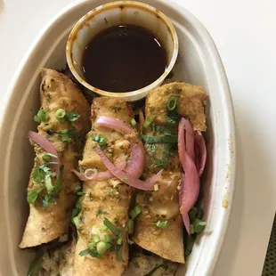 Summer Birria taquitos