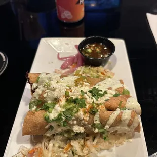 This delicious birria taquitos