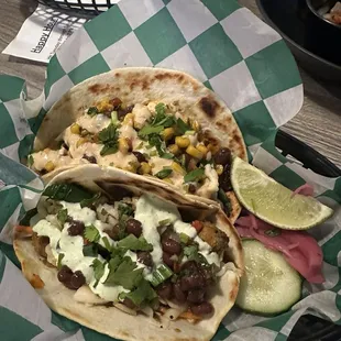 Cajun White Fish &amp; Charred Chicken