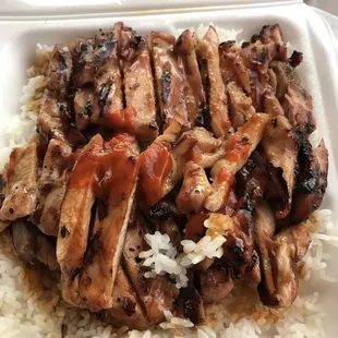 Regular chicken teriyaki