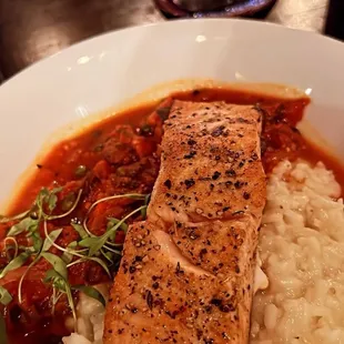 Putanesca risotto