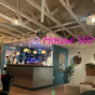 Expanded bar and kitchen. Special lighting and sparkling color palette. Loved the red--Duoro CARM.