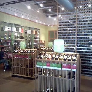 Great selection &amp; love the design/vibe of this place