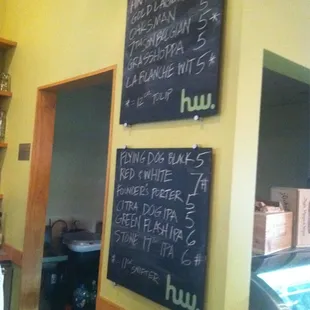 They have local craft beer!