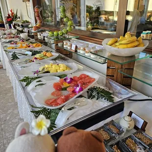 Fresh fruits were our favorite