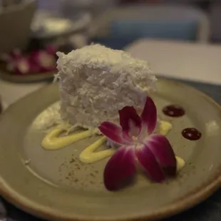 This cake was delicious! I don't really enjoy coconut- so, that's a nice surprise!