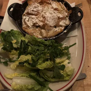 Mushroom and tofu skin pie