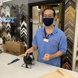 Frame designer Jerry