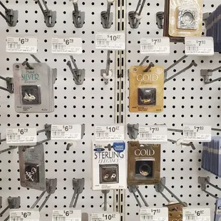 Precious metal findings.