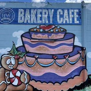 a cake and a teddy bear